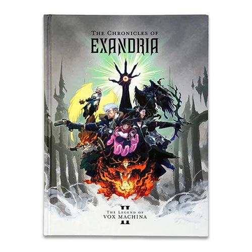 The Chronicles of Exandria Vol 2 The Legend of Vox Machina Hardcover - Critical Role - Darrington Press