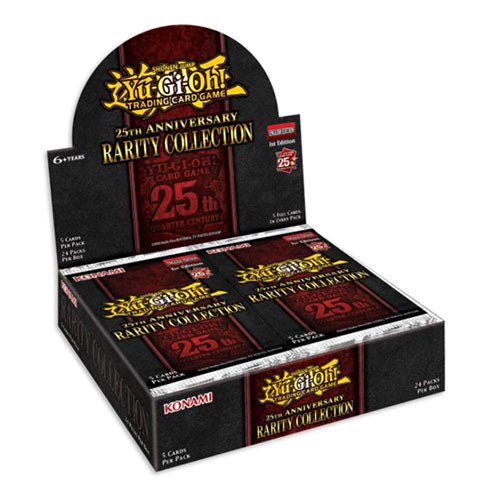 25th Anniversary Rarity Collection Booster Box - Yu-Gi-Oh! Trading Card Game - Konami