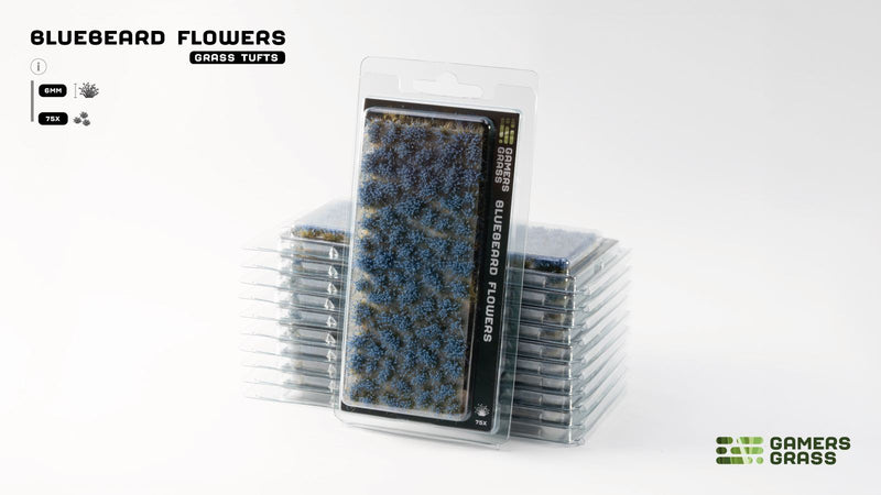 Gamers Grass - Bluebeard Flowers - Gamers Grass