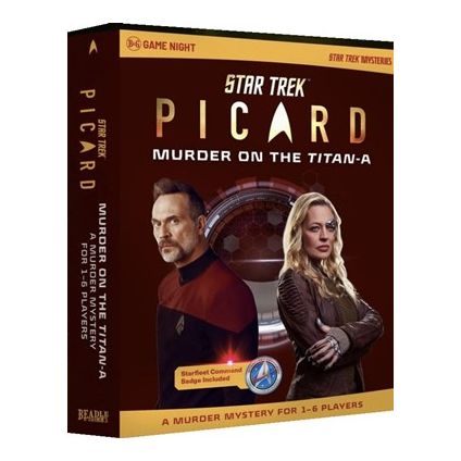Star Trek: Murder On The Titan-A: A Murder Mystery  Game