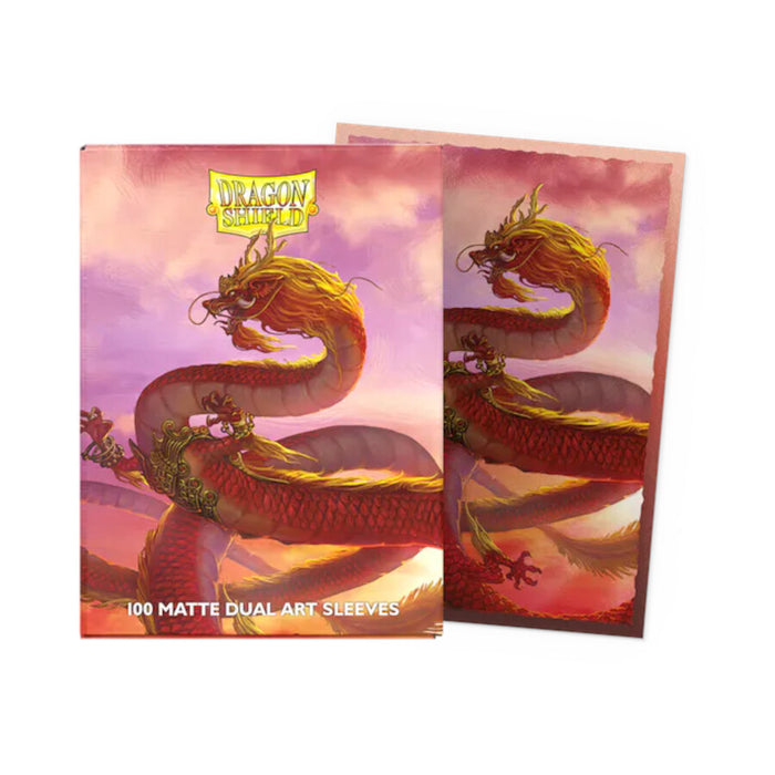 Year Of The Wood Dragon 2024 - Matte Dual Art Sleeves - Standard Size - Dragon Shield