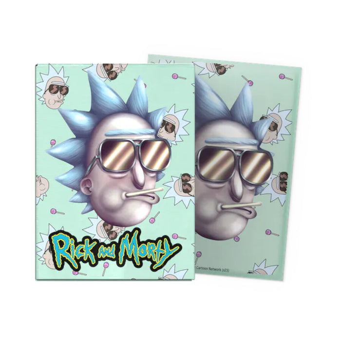 Rick & Morty - Cool Rick - Brushed Art Sleeves - Standard Size - Dragon Shield