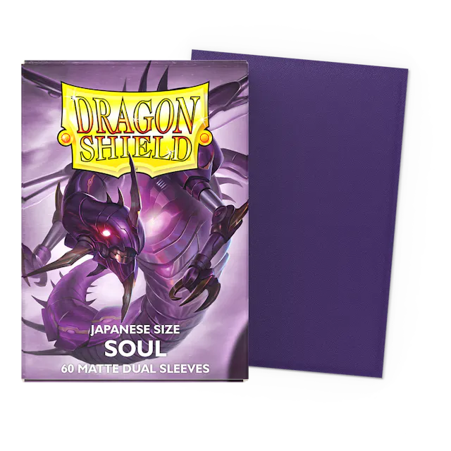 Dragon Shield - Japanese Size - Dual Matte Soul (60 sleeves) - Arcane Tinmen