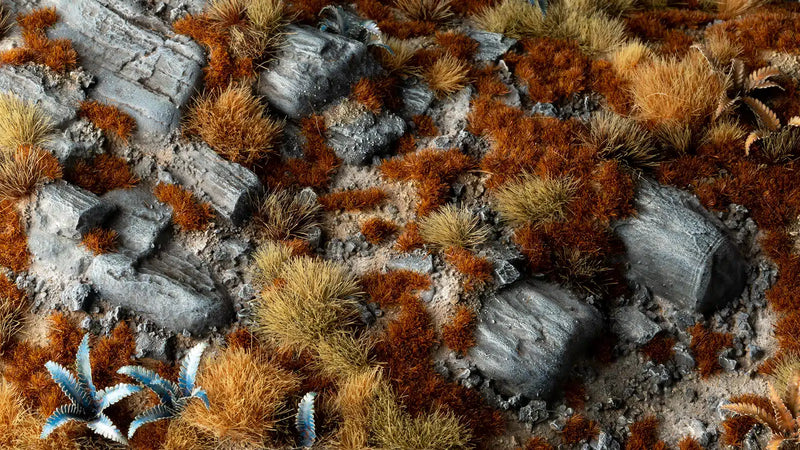 Gamers Grass - Brown (2mm) Wild Tufts