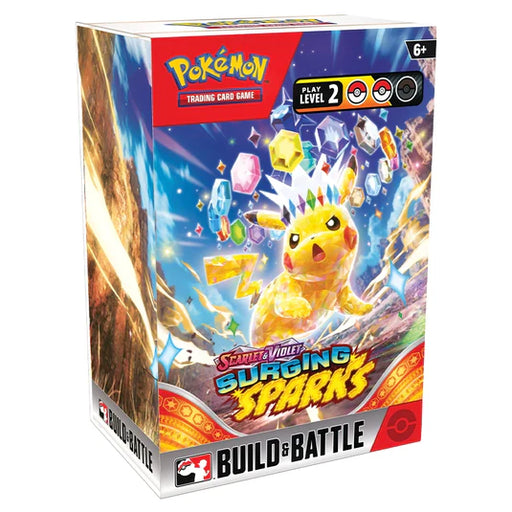 Pokemon TCG Surging Sparks Build & Battle Kit - Pokemon