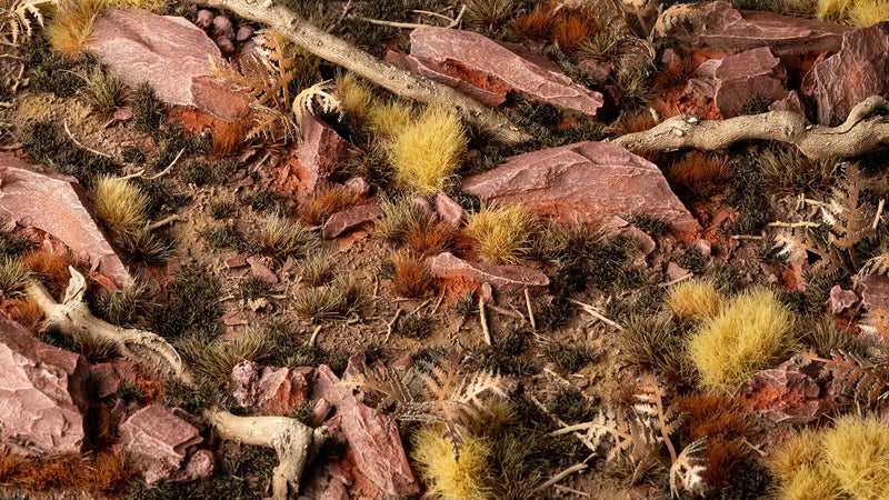 Gamers Grass - Burned (2mm) Wild Tufts - Gamers Grass
