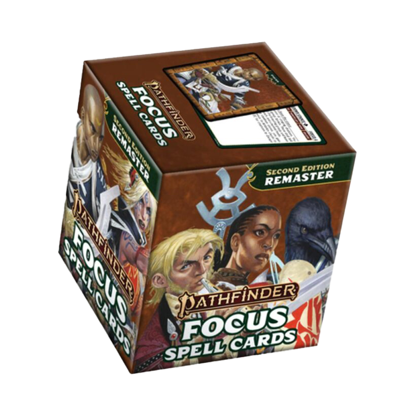 Pathfinder RPG 2nd Edition: Focus Spell Cards (Remastered)