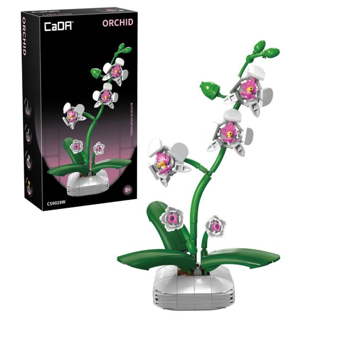 Orchid Building Block Planter - 237  pcs