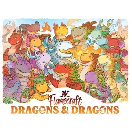 Flamecraft Board Game: Dragons And Dragons Expansion - Cardboard Alchemy