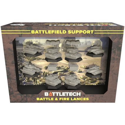 BattleTech: Battlefield Support Battle And Fire Lances - Catalyst Game Labs