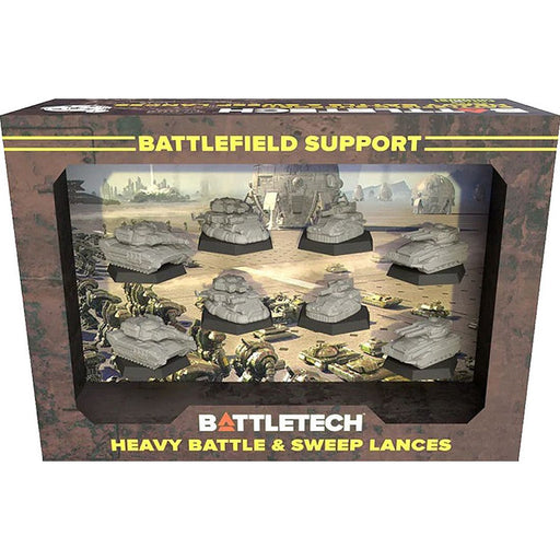 BattleTech: Battlefield Support Heavy Battle And Sweep Lances - Catalyst Game Labs