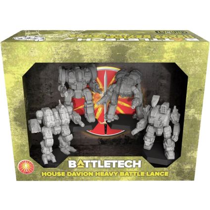 BattleTech: House Davion Heavy Battle Lance - Catalyst Game Labs