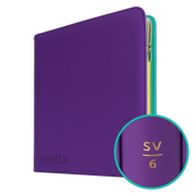 SV6 12-Pocket Exo-Tec Zip Binder - Vault X - Vault X