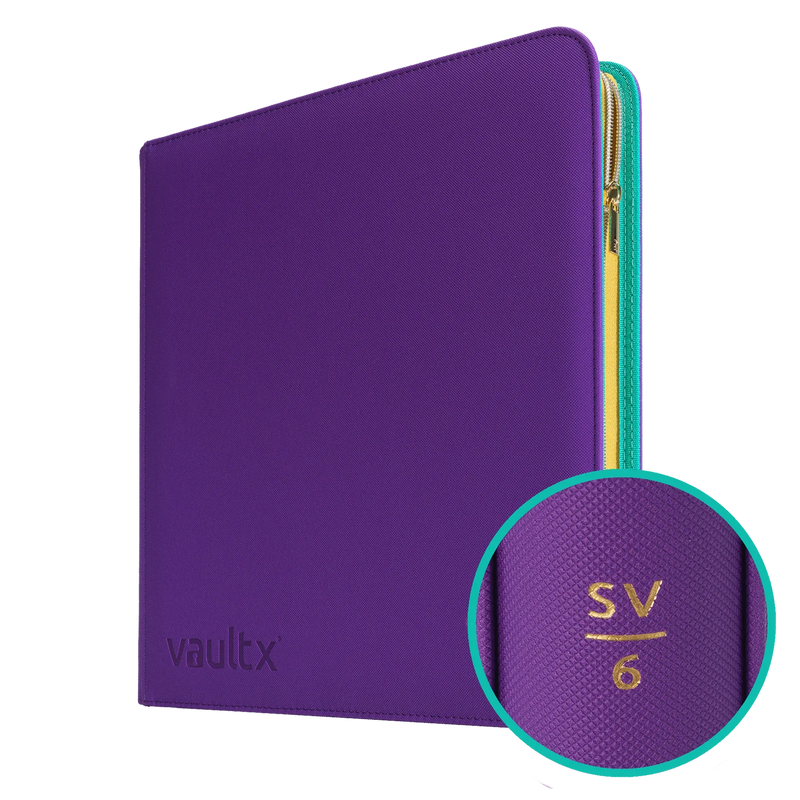 SV6 12-Pocket Exo-Tec Zip Binder - Vault X - Vault X