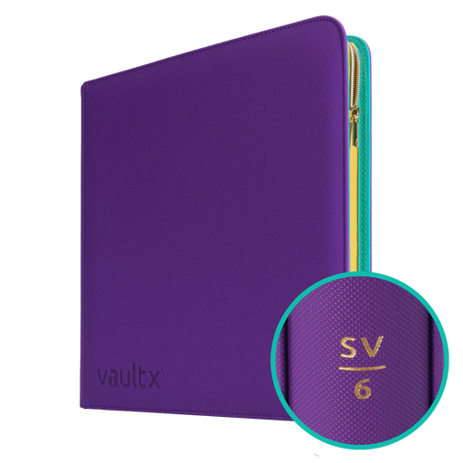 SV6 12-Pocket Exo-Tec Zip Binder - Vault X - Vault X