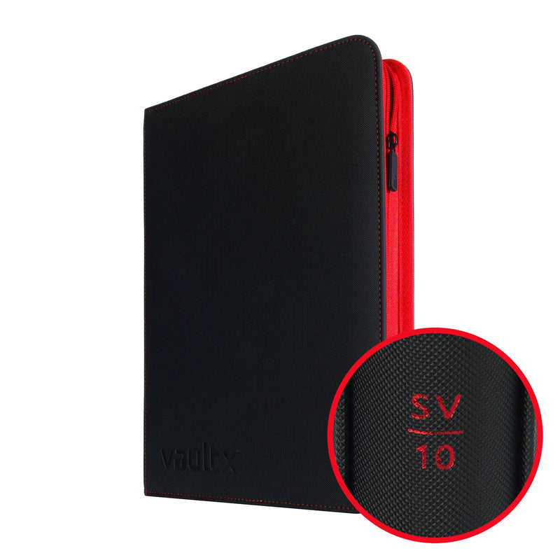 SV10 9-Pocket Exo-Tec Zip Binder - Vault X