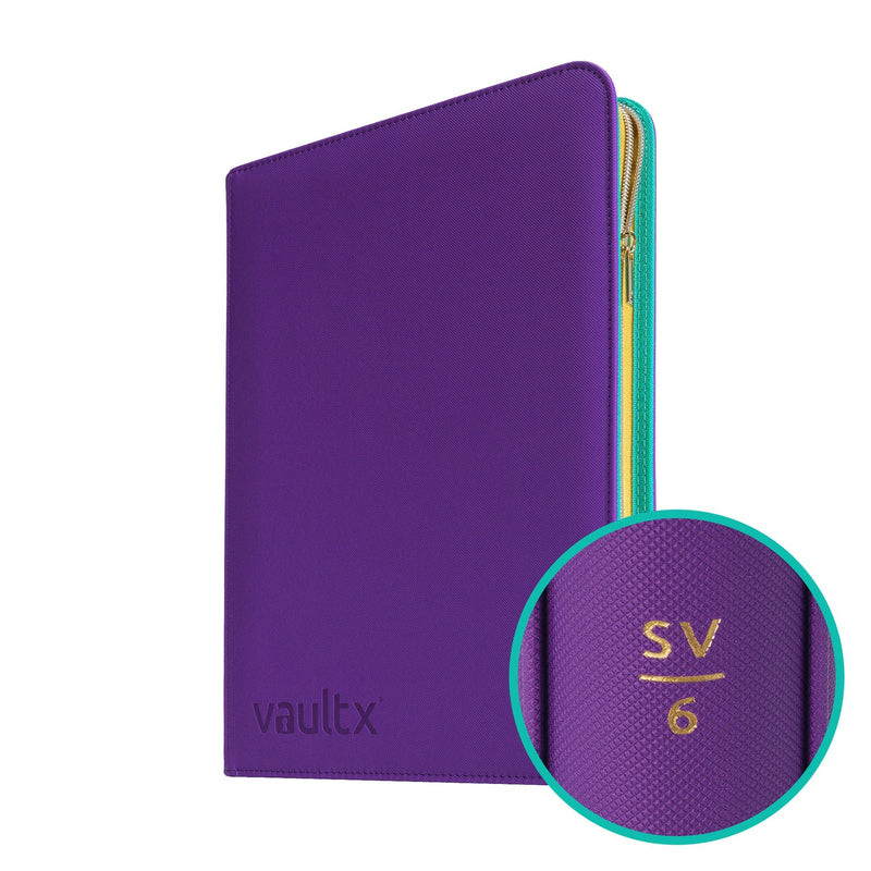 SV6 9-Pocket Exo-Tec Zip Binder - Vault X