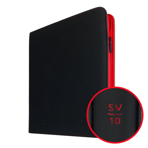 SV10 12-Pocket Exo-Tec Zip Binder - Vault X - Vault X