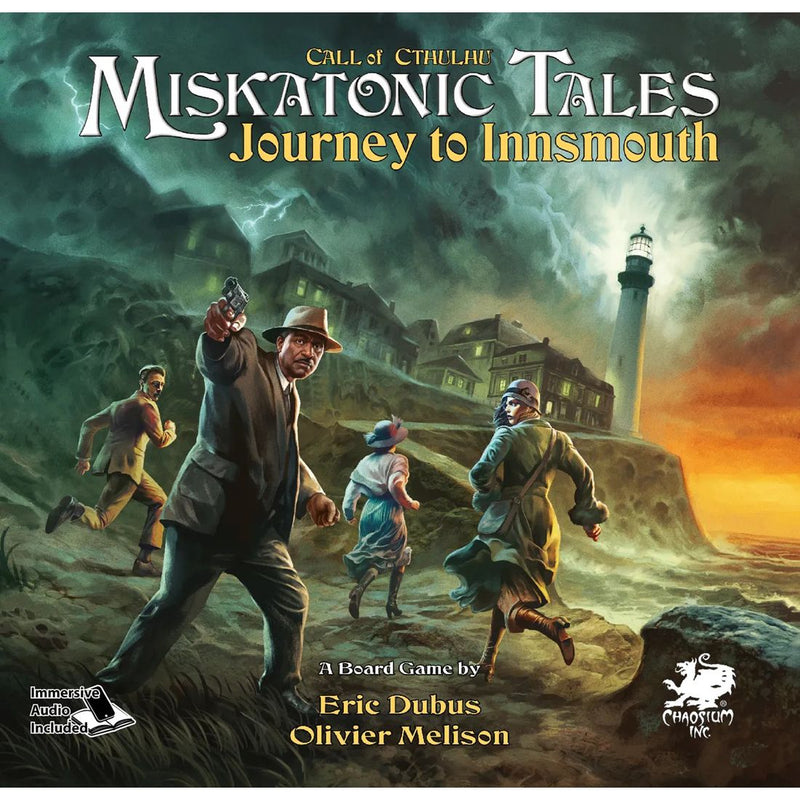 Miskatonic Tales: Journey To Innsmouth Board Game - Chaosium Inc.