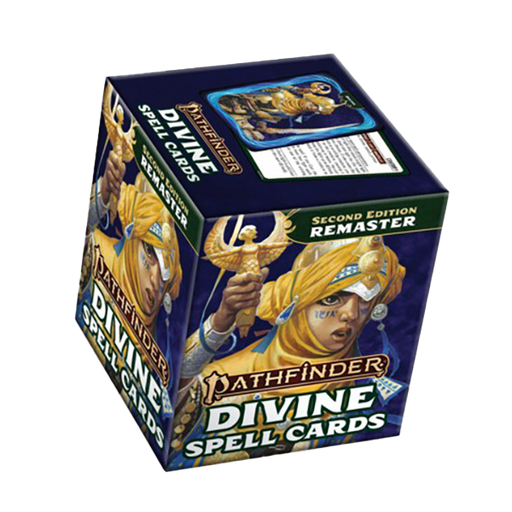 Pathfinder RPG 2nd Edition: Divine Spell Cards (Remastered) - Paizo