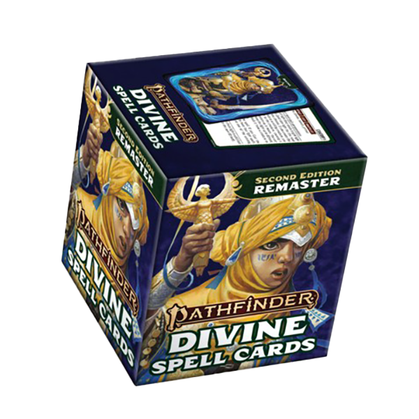 Pathfinder RPG 2nd Edition: Divine Spell Cards (Remastered) - Paizo