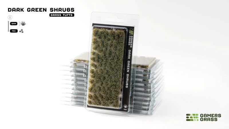 Gamers Grass - Dark Green Shrubs