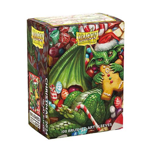 Dragon Shield: Brushed Art Sleeves - Christmas 2024 (Standard Size 100)