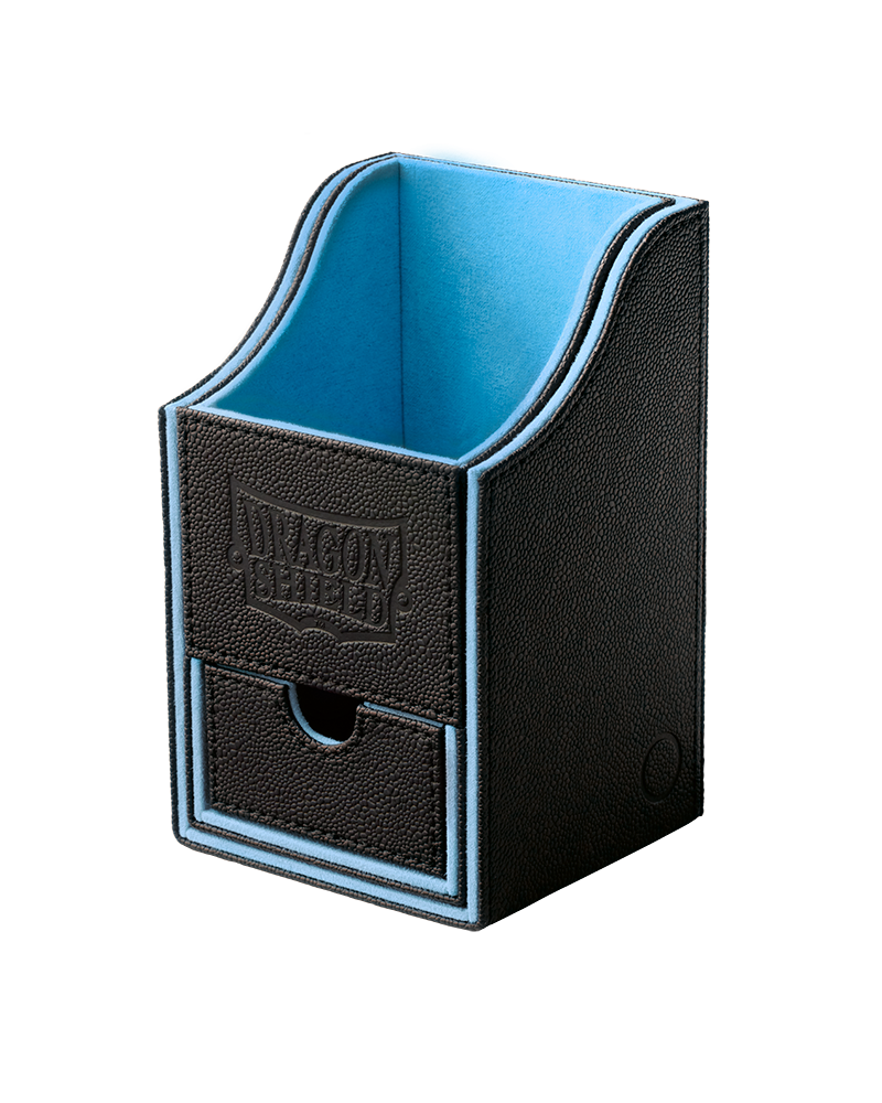 Dragon Shield - Black/Blue - Nest+ 100 - Deck Box