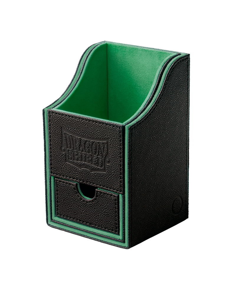 Dragon Shield - Black/Green - Nest+ 100 - Deck Box