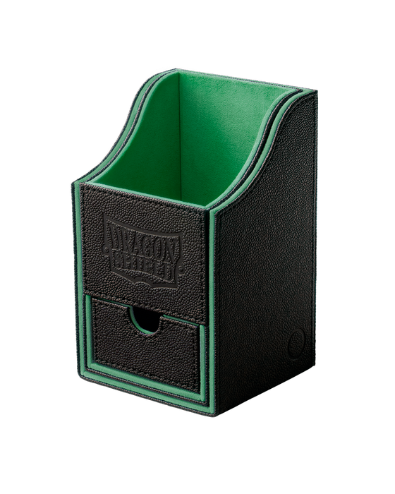 Dragon Shield - Black/Green - Nest+ 100 - Deck Box