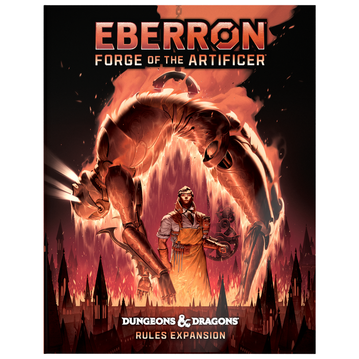 Eberron Forge of the Artificer Alternate Cover - Dungeons & Dragons