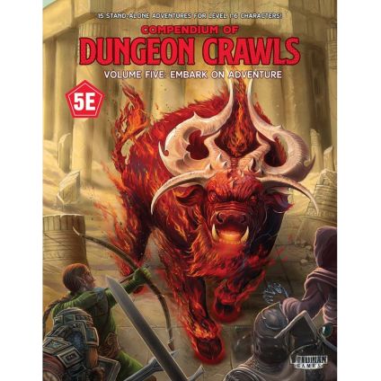 Dungeons and Dragons RPG: Compendium of Dungeon Crawls Volume 5