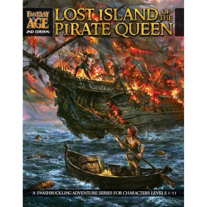 Fantasy Age RPG: 2nd Edition Lost Island Of The Pirate Queen - Green Ronin