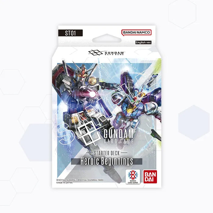 Gundam Card Game: Heroic Beginnings Starter Deck (ST01) - Bandai