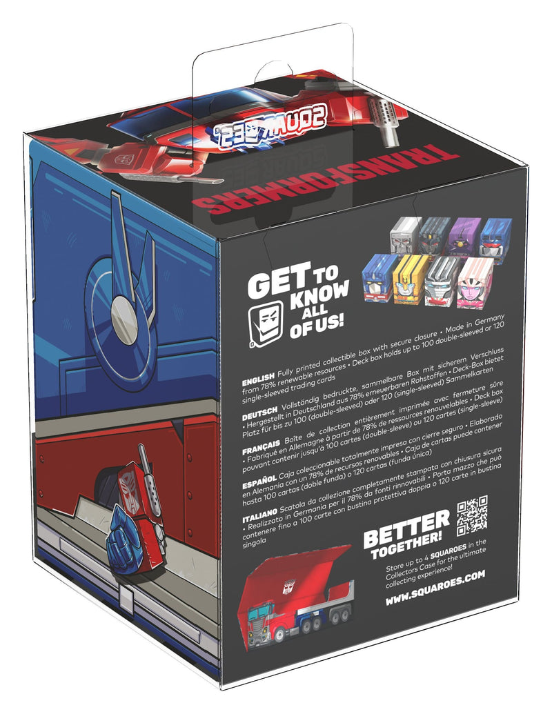 Optimus Prime Squaroe TR001 - Transformers - Squaroes