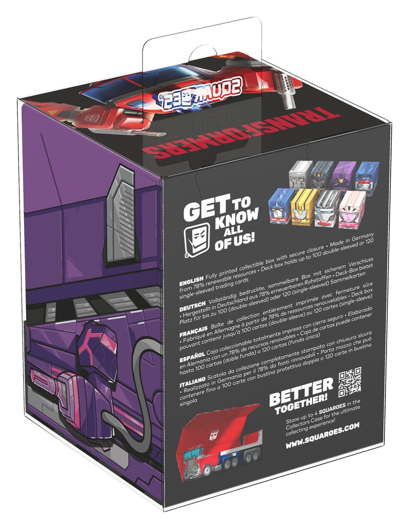 Shockwave Squaroe TR007 - Transformers - Squaroes