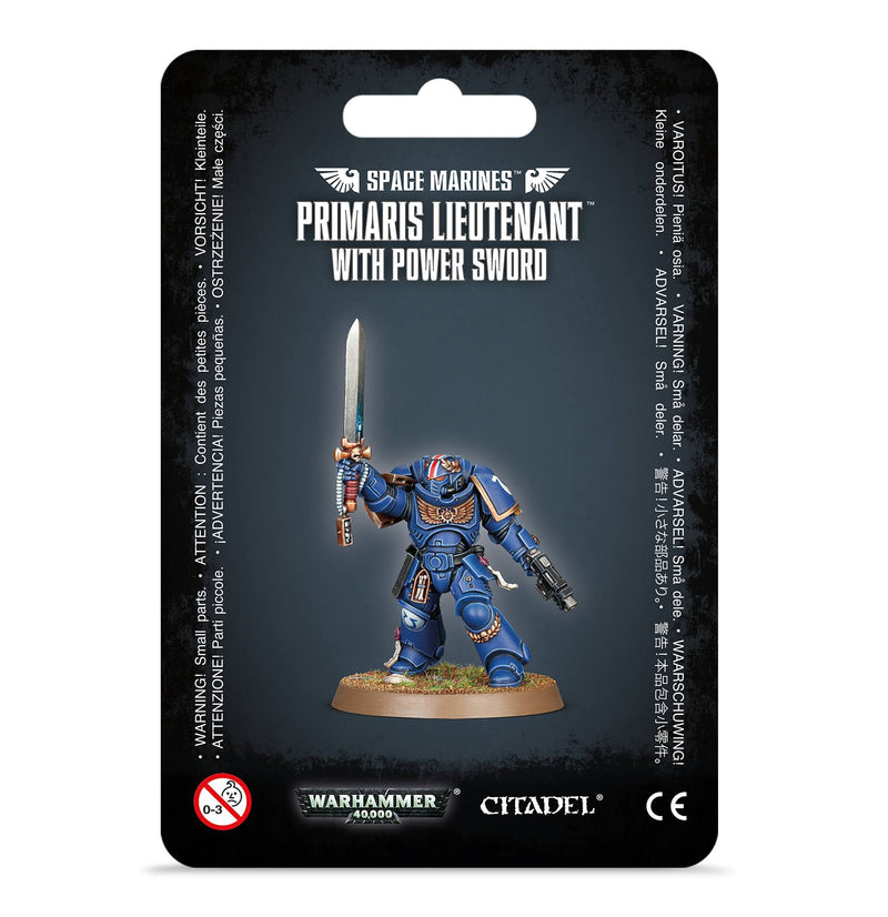 Space Marines - Primaris Lieutenant With Power Sword