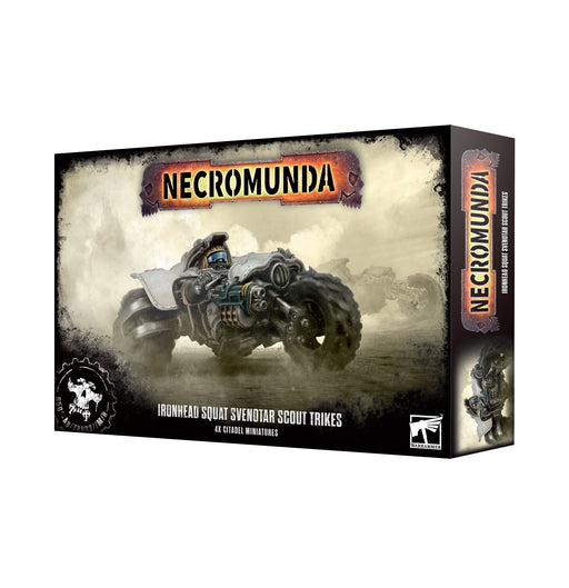 Necromunda: Ironhead Squat Svenotar Scout Trikes - Games Workshop