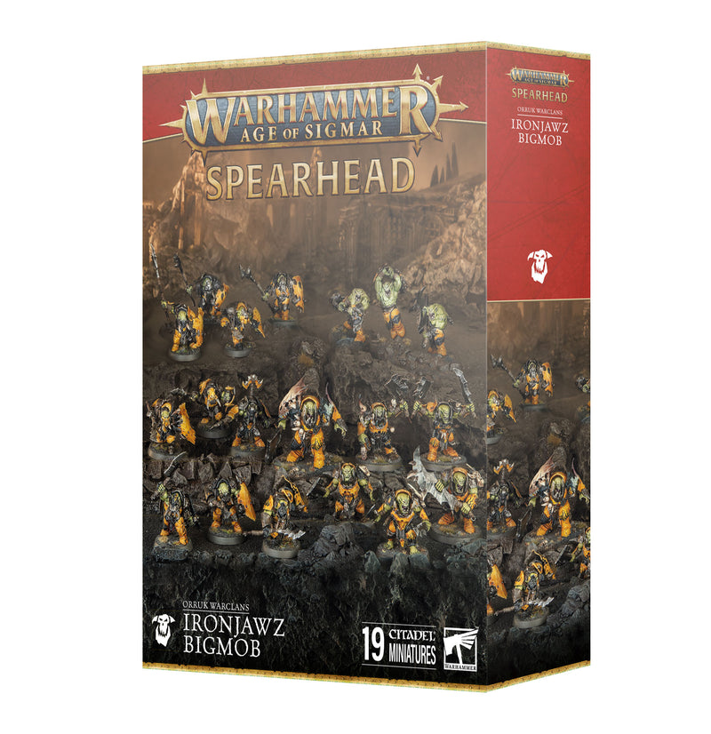 Spearhead: Orruk Warclans Ironjawz Bigmob - Games Workshop
