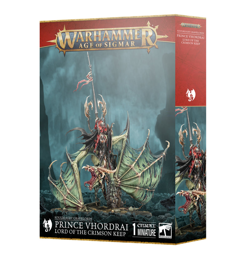 Soulblight Gravelords: Prince Vhordrai Lord of the Crimson Keep - Games Workshop