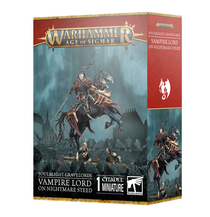 Soulblight Gravelords: Vampire Lord on Nightmare Steed - Games Workshop