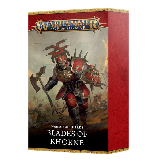Warscroll Cards: Blades of Khorne - Games Workshop