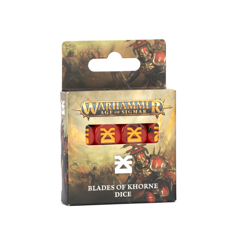 Blades of Khornes Dice - Games Workshop