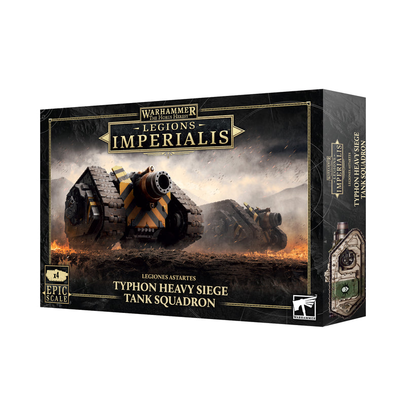 Legions Imperialis: Typhon Heavy Siege Tank Squadron - Games Workshop