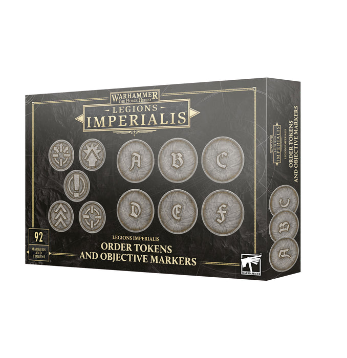 Legions Imperialis: Order Tokens and Objective Markers - Games Workshop