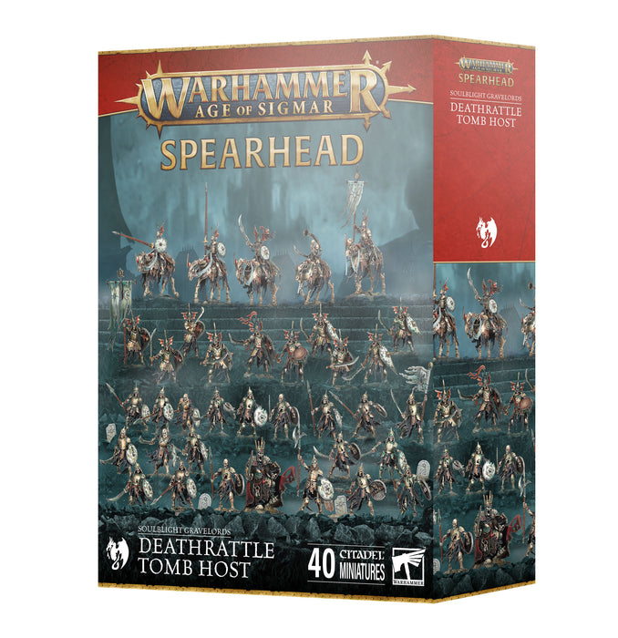 Spearhead: Soulblight Gravelords: Deathrattle Tomb Host - Games Workshop