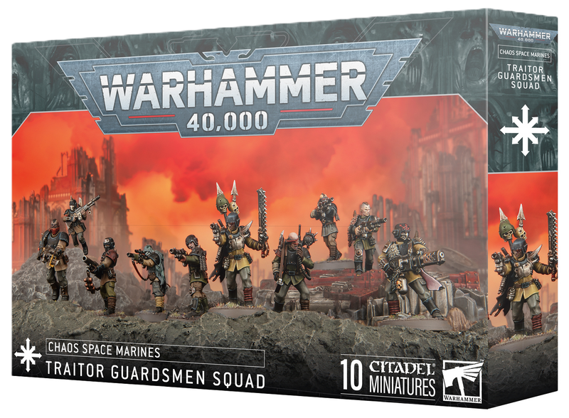Chaos Space Marines: Traitor Guardsmen Squad - Games Workshop