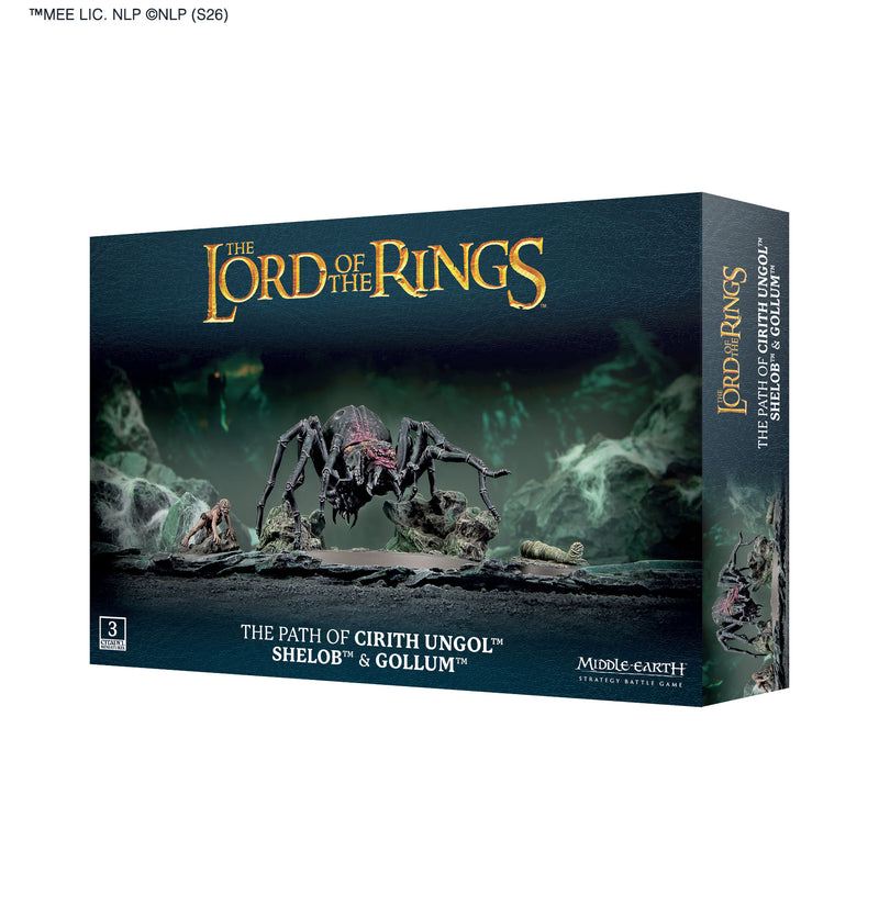 The Path of Cirith Ungol: Shelob and Gollum