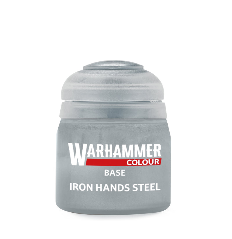 Base Iron Hands Steel (12ml) - Warhammer Colour