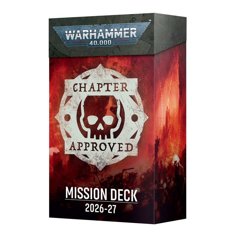 Warhammer 40000: Chapter Approved Mission Deck (2026)